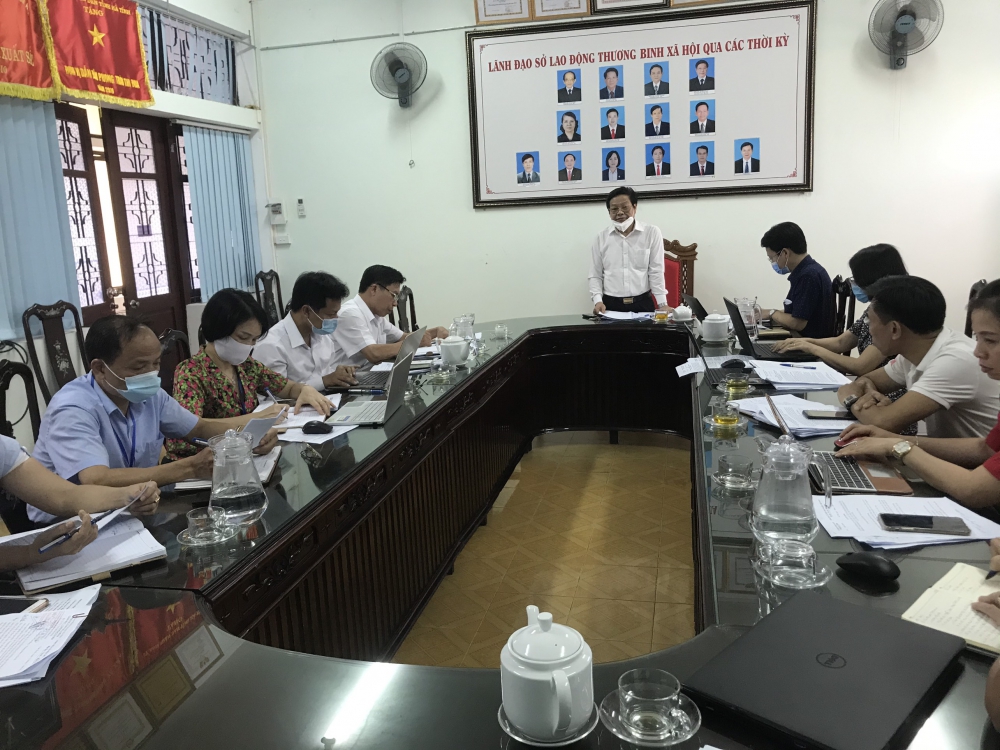 Sở Lao động - Thương binh và Xã hội tỉnh Hà Tĩnh triển khai thực hiện Nghị quyết 68/NQ-CP ngày 01/7/2021 về một số chính sách hỗ trợ người lao động và người sử dụng lao động gặp khó khăn do đại dịch COVID-19