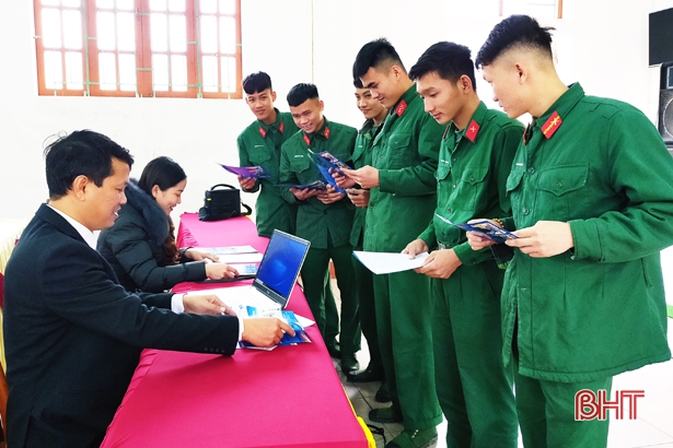 Giúp quân nhân xuất ngũ ở Hà Tĩnh thạo nghề, có việc làm ổn định