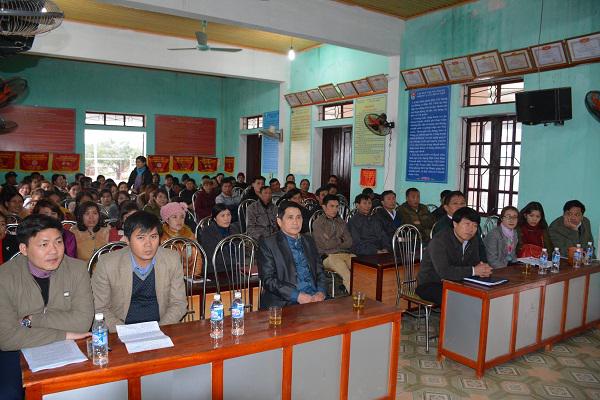 Khai giảng lớp đào tạo nghề cho lao động bị ảnh hưởng sự cố môi trường biển tại xã Kỳ Xuân.