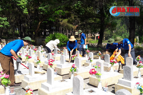 Ấm lòng các liệt sỹ quê Hà Tĩnh tại Nghĩa trang Trường Sơn