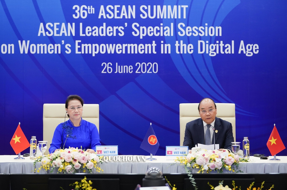Phiên họp đặc biệt của các Nhà Lãnh đạo ASEAN về tăng quyền năng phụ nữ trong thời đại số 