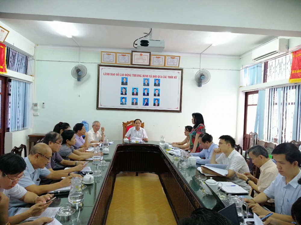 Ủy ban quốc gia về người khuyết tật Việt Nam làm việc tại Hà Tĩnh