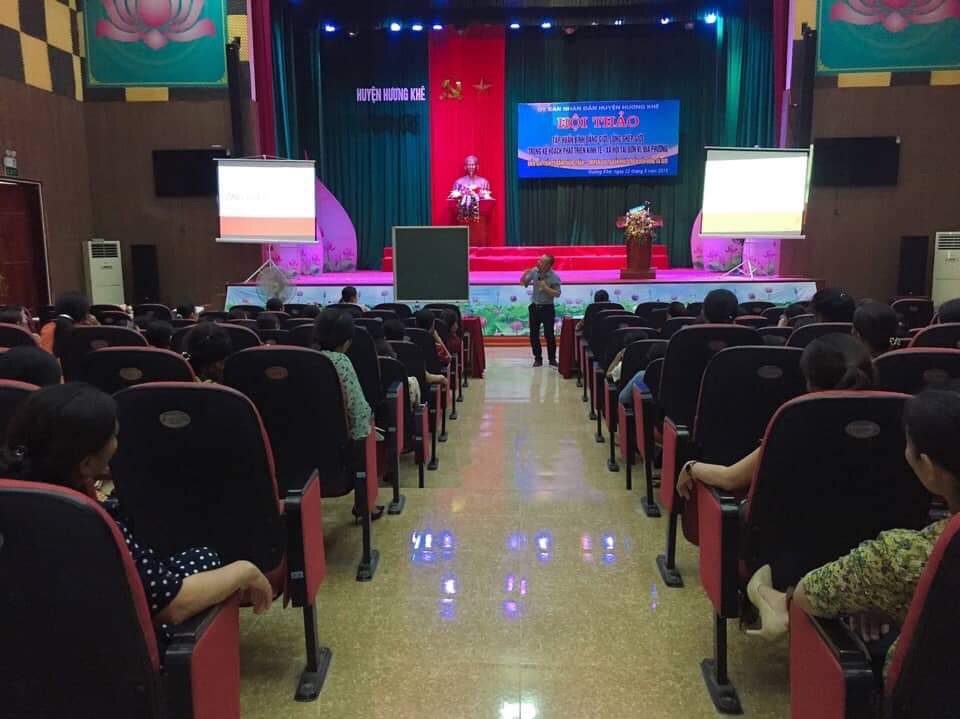 Hương Khê tổ chức tập huấn lồng ghép giới trong kế hoạch phát triển kinh tế, xã hội