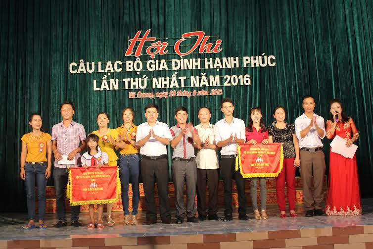 Sôi nổi Hội thi Câu lạc bộ “Gia đình hạnh phúc” huyện Vũ Quang