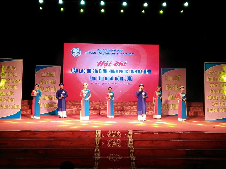 Tổ chức thành công Hội thi “Câu lạc bộ gia đình hạnh phúc” tỉnh Hà Tĩnh lần thứ nhất