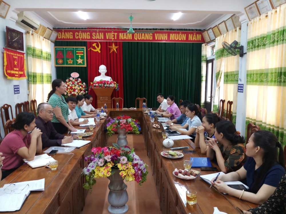 Rà soát, đánh giá, thẩm định tiêu chí nông thôn mới, nông thôn mới nâng cao đối với xã đăng ký về đích nông thôn mới kiểu mẫu tại xã Mai Phụ, huyện Lộc Hà