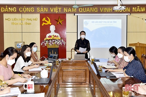 Sáng 10/9, Trung ương Hội LPHN Việt Nam tiến hành duyệt Đại hội đại biểu phụ nữ tỉnh Hà Tĩnh lần thứ XVI, nhiệm kỳ 2021 - 2026 bằng hình thức trực tuyến.