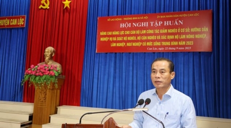 Huyện Can Lộc: Quan tâm thực hiện chính sách giảm nghèo